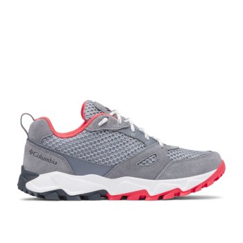 Columbia Ivo Trail Breeze, Tenis Grises Rosas Para Mujer | 925370-DRH